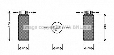 AVA QUALITY COOLING uvd031 -  Осушитель, кондиционер